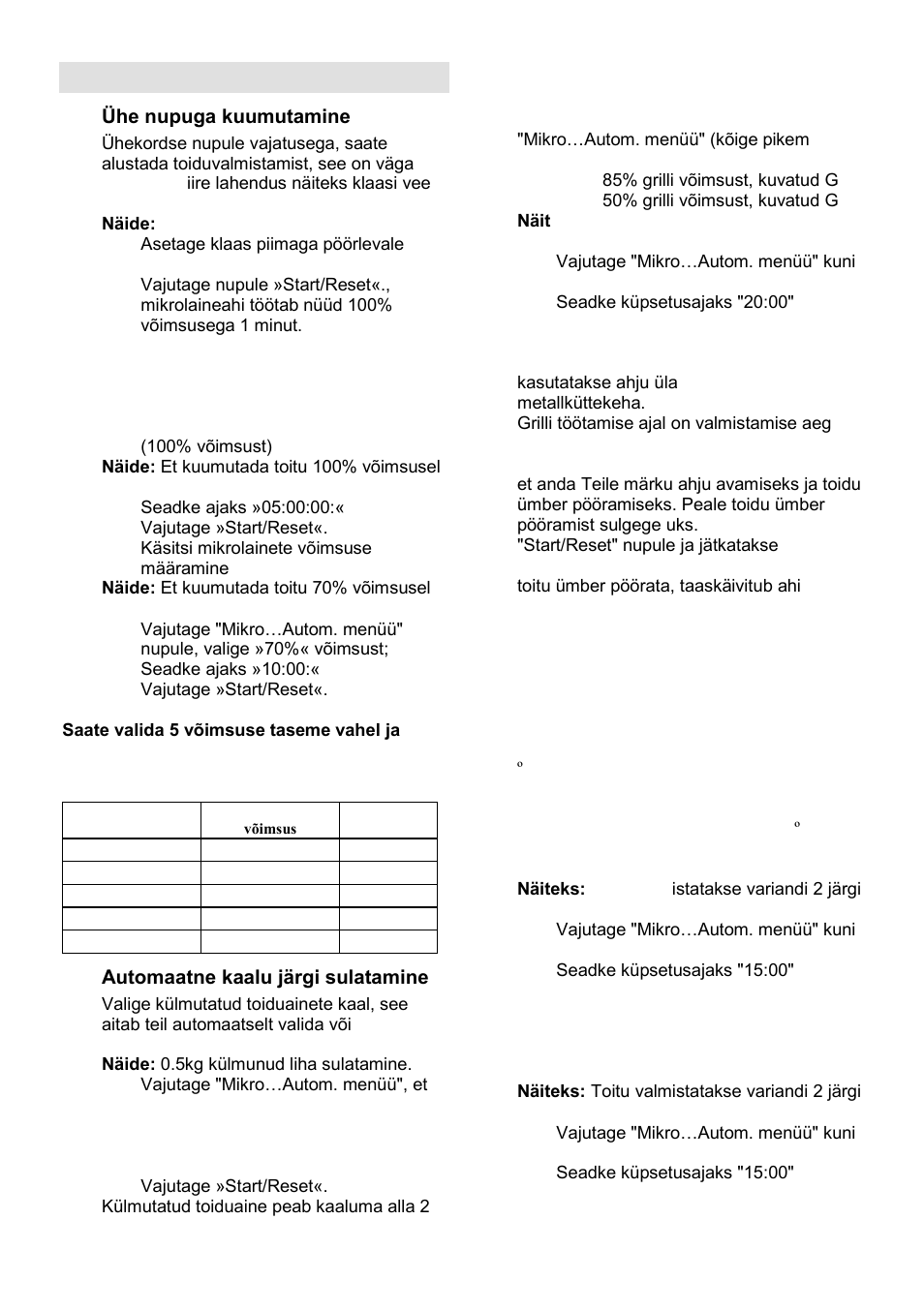 Kasutusjuhend | Gorenje GMO-25 DCE User Manual | Page 167 / 169
