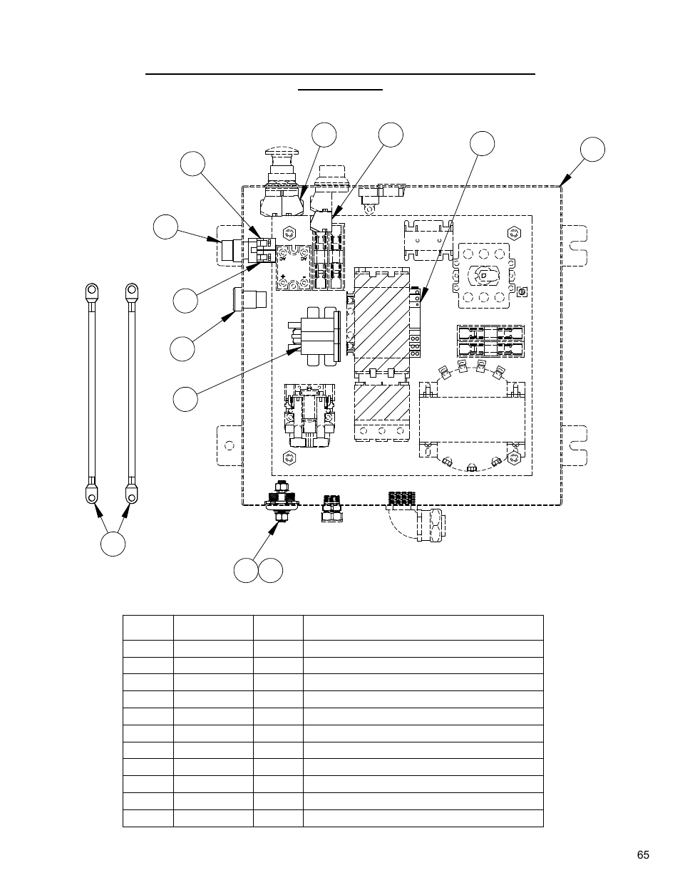 Starter box, dc travel option | Diamond Products CC3700E-3 Speed User Manual | Page 65 / 72