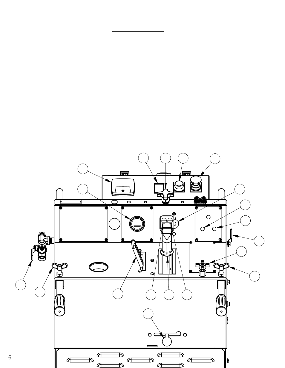 Controls legend | Diamond Products C740TE User Manual | Page 6 / 68