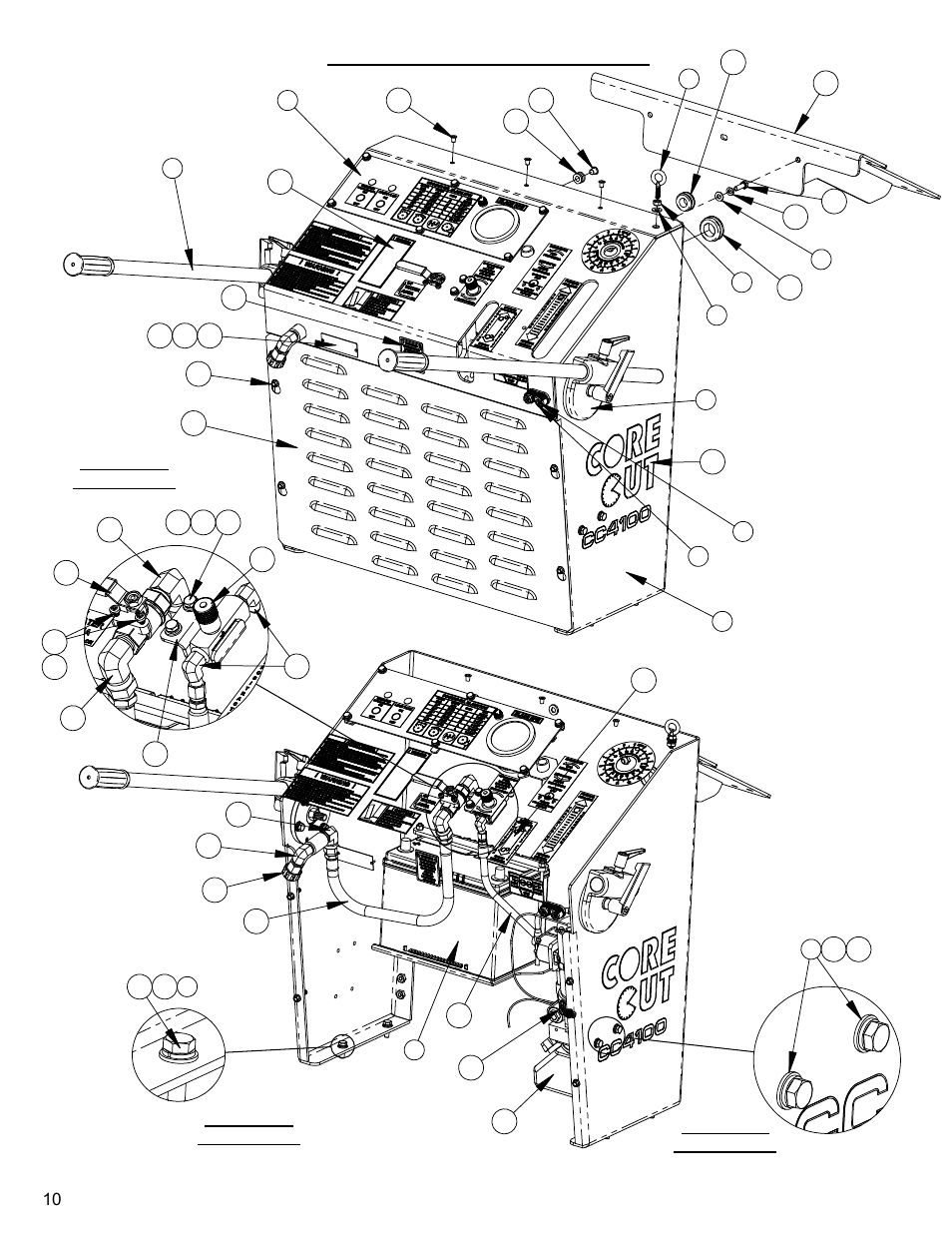 Upright assembly ,11 | Diamond Products CC4130E-XL User Manual | Page 10 / 60