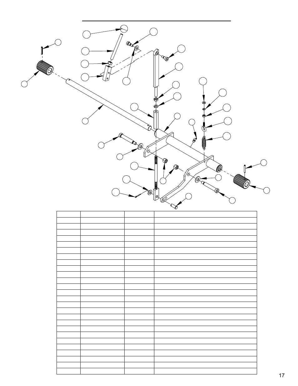 Positraction engagement assembly ,18 | Diamond Products CC4130E-XL User Manual | Page 17 / 60
