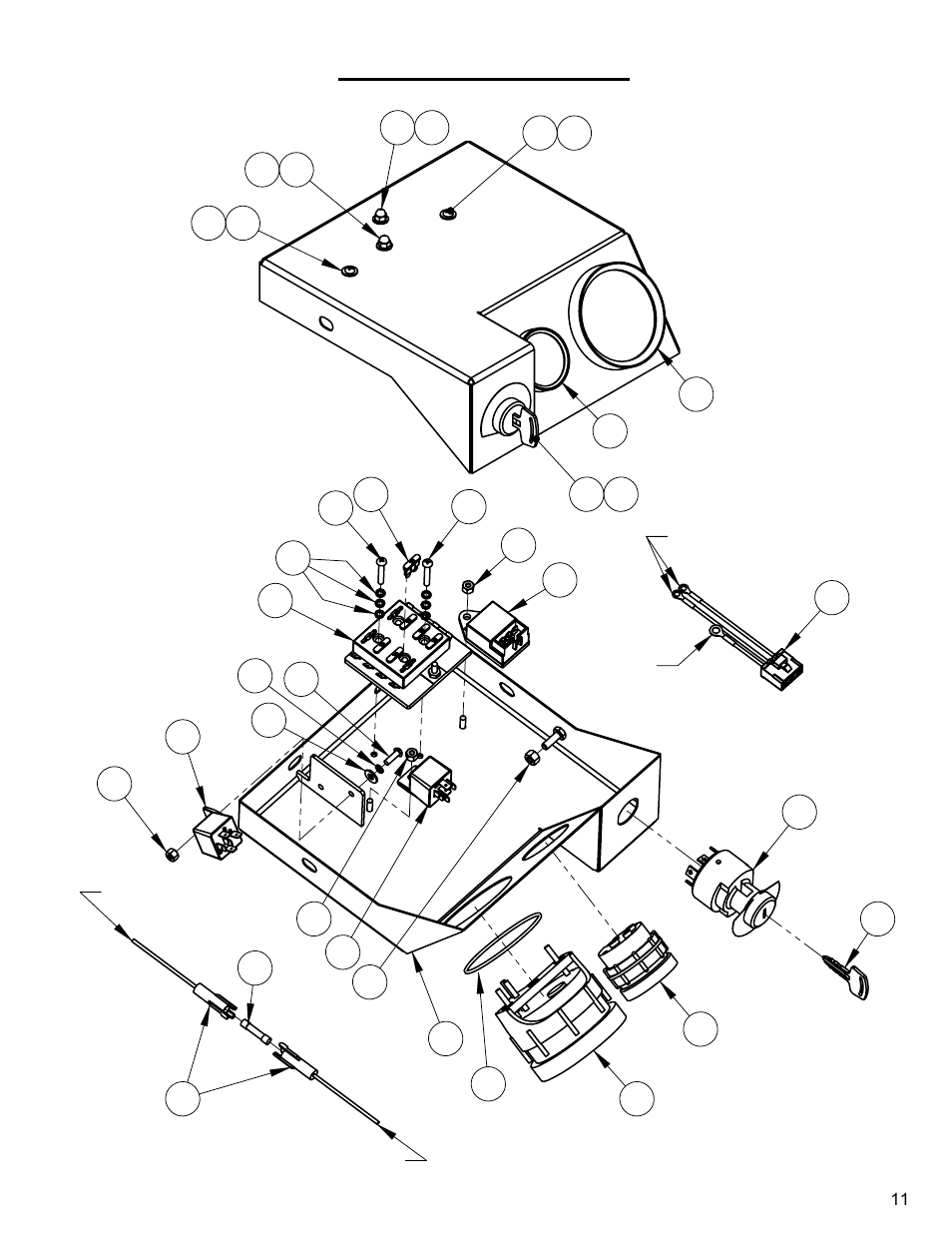 Control panel config, Control panel configuration | Diamond Products CC4144D User Manual | Page 11 / 64