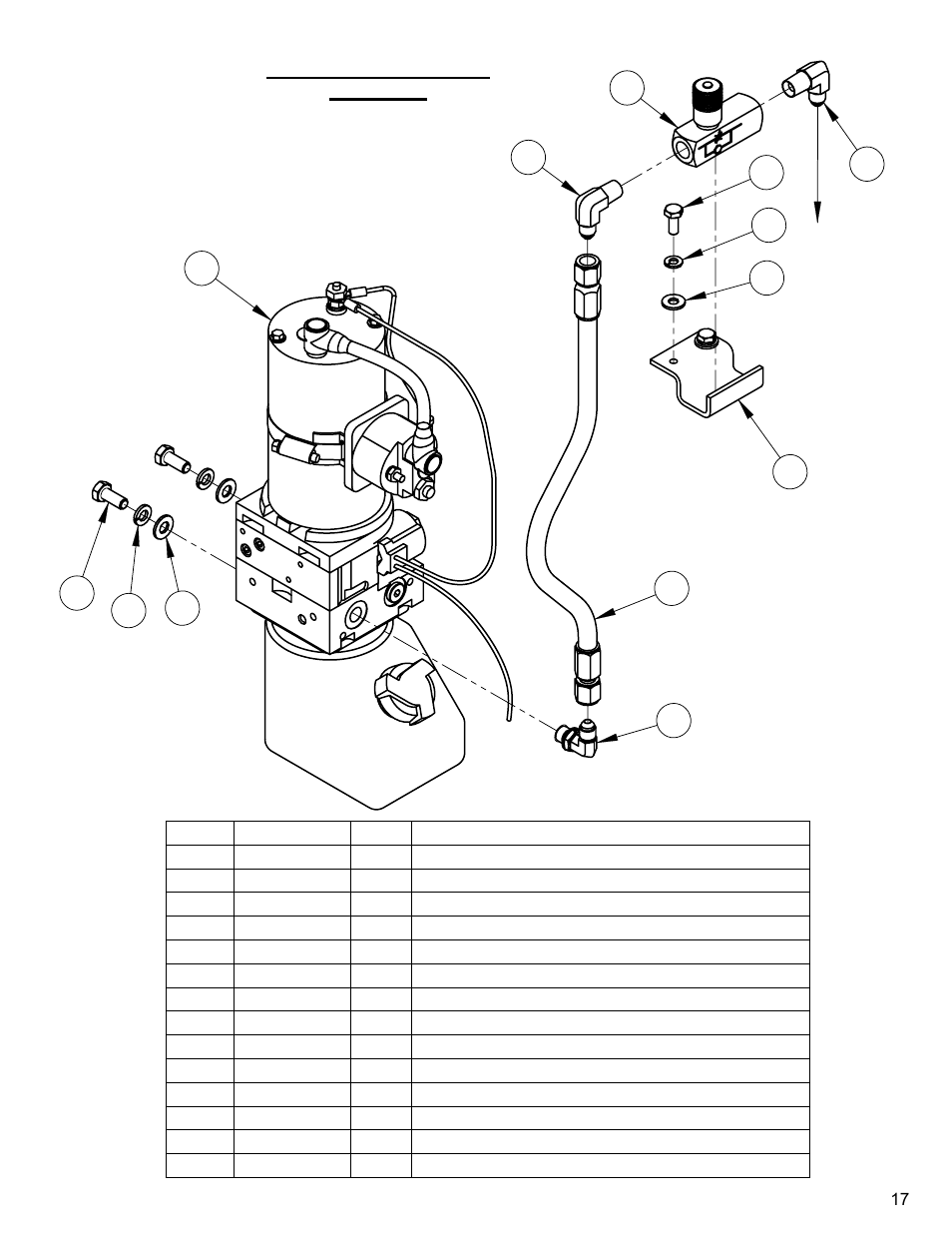Power unit assy, Power unit assembly | Diamond Products CC4144D User Manual | Page 17 / 64