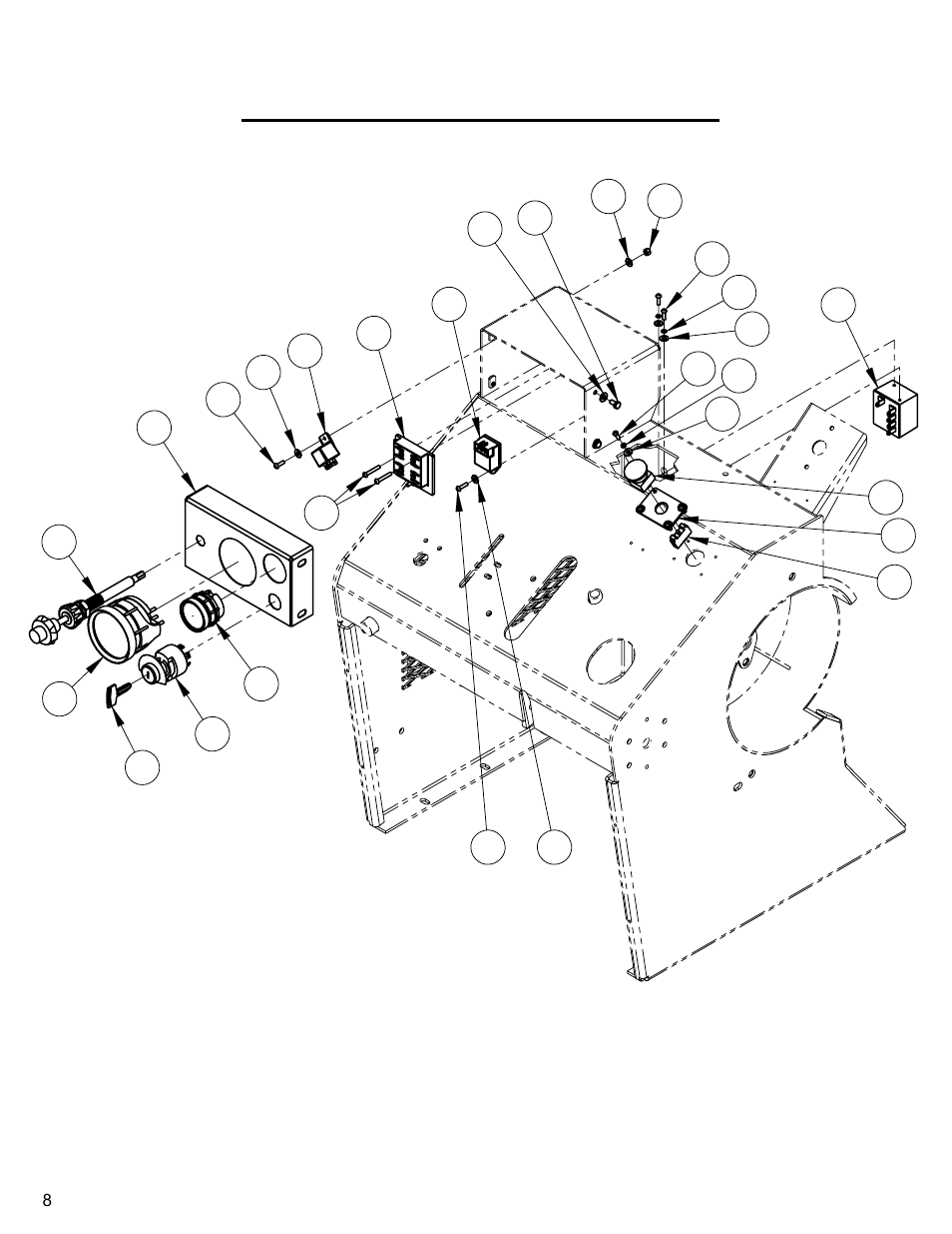 Instruments & controls (old), Instrument and controls assembly | Diamond Products CC4144D User Manual | Page 8 / 64