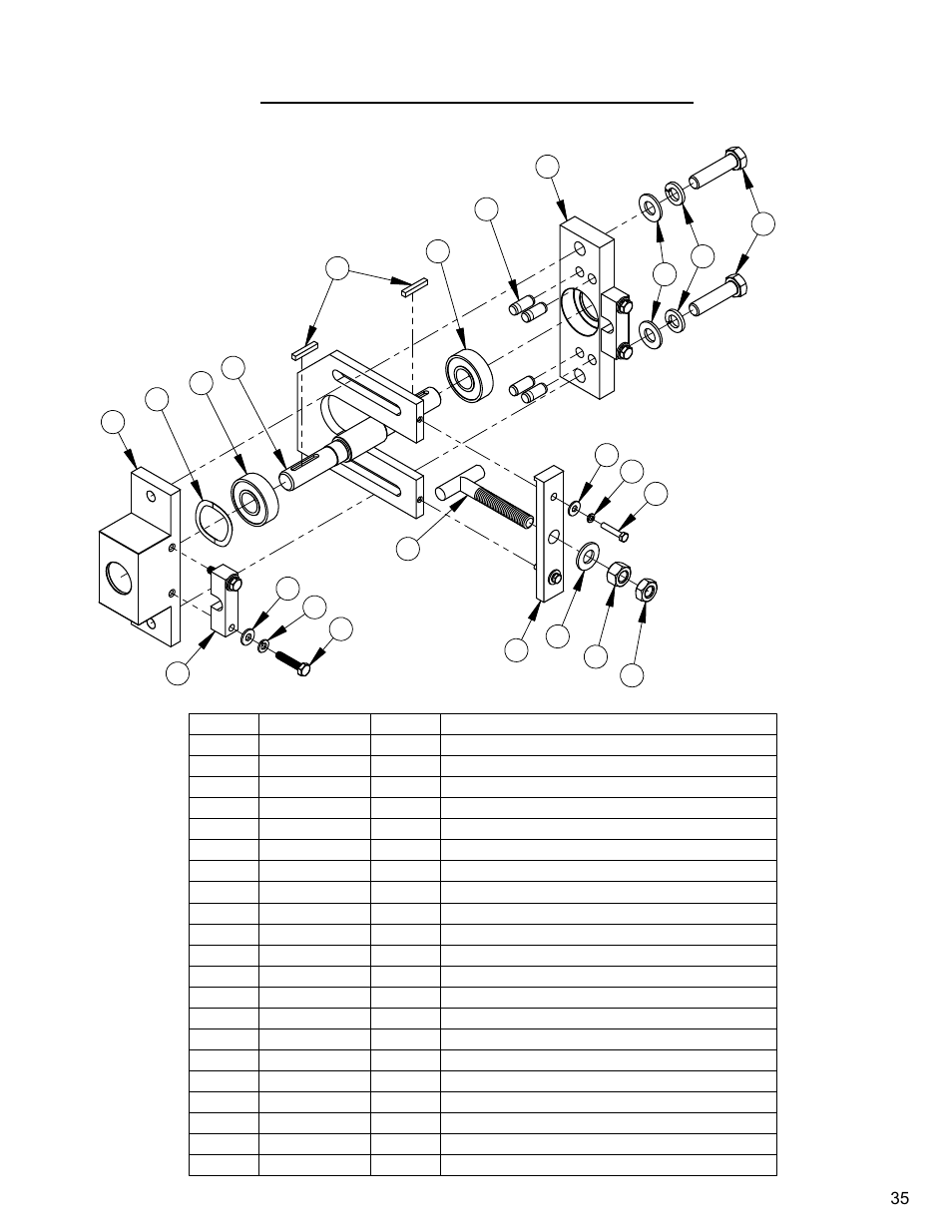 Differential jackshaft assembly | Diamond Products CC4144D-XL User Manual | Page 35 / 60