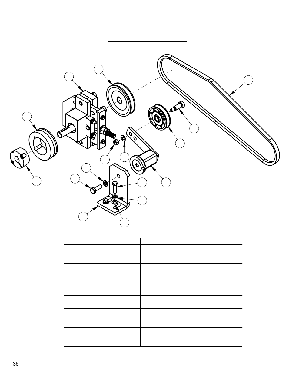 Differential jackshaft tension (14” & 20”) | Diamond Products CC4144D-XL User Manual | Page 36 / 60