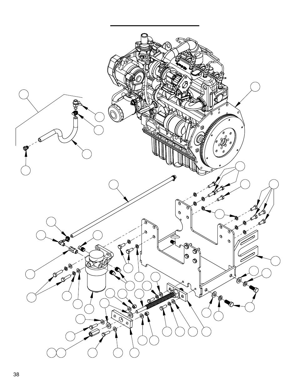 Engine assembly | Diamond Products CC4144D-XL User Manual | Page 38 / 60