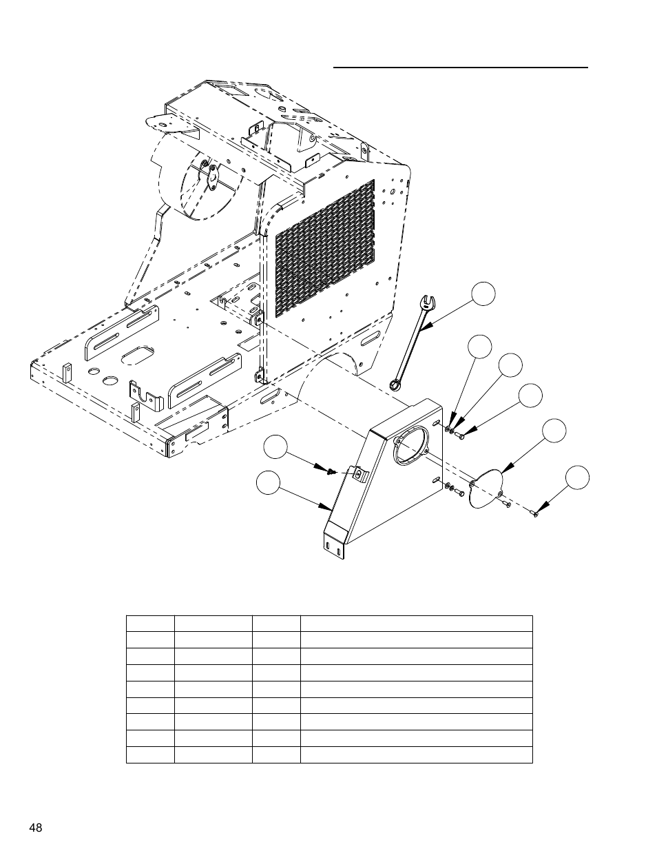 6045117 - sheet1, Left belt guard assembly | Diamond Products CC4144D-XL User Manual | Page 48 / 60