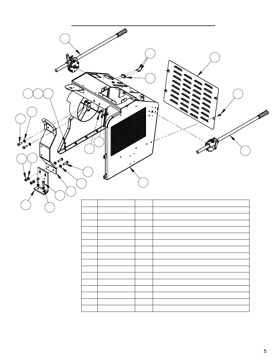 Frame upright assembly (low profile) | Diamond Products CC4144D-XL User Manual | Page 5 / 60