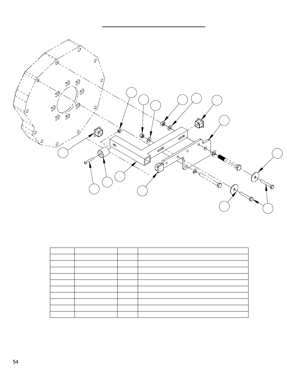 Pointer stop assembly | Diamond Products CC4144D-XL User Manual | Page 54 / 60