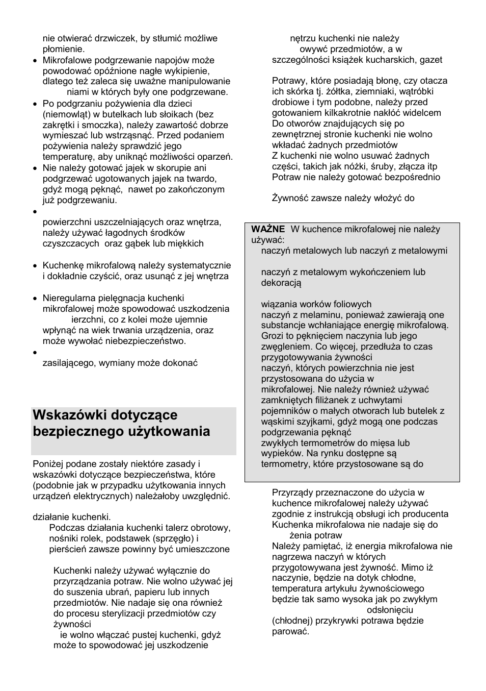 Gorenje MO-20 DCE User Manual | Page 49 / 97
