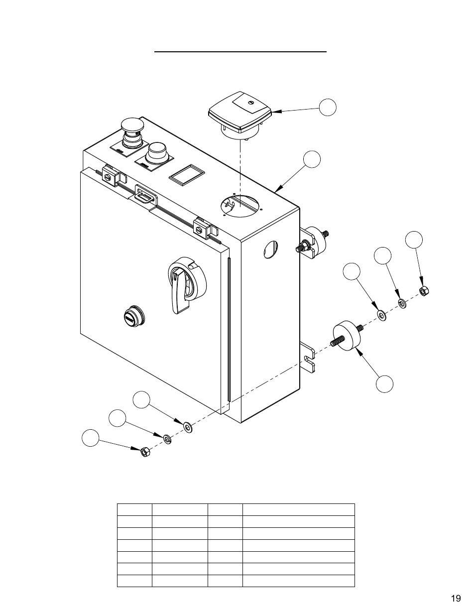 Starter box assembly | Diamond Products CC6540E User Manual | Page 19 / 76