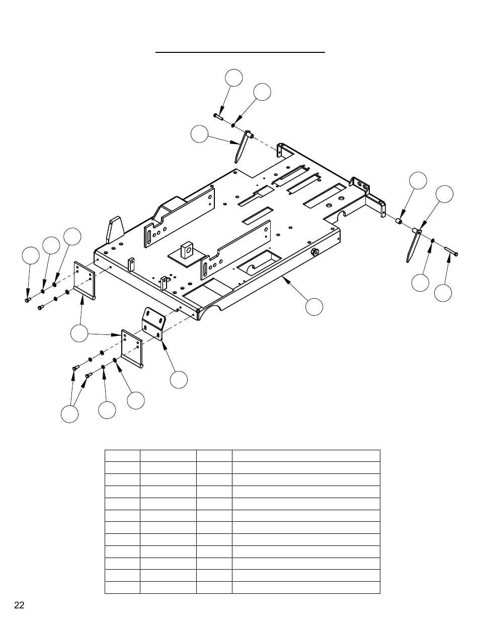 Frame base assembly | Diamond Products CC6540E User Manual | Page 22 / 76