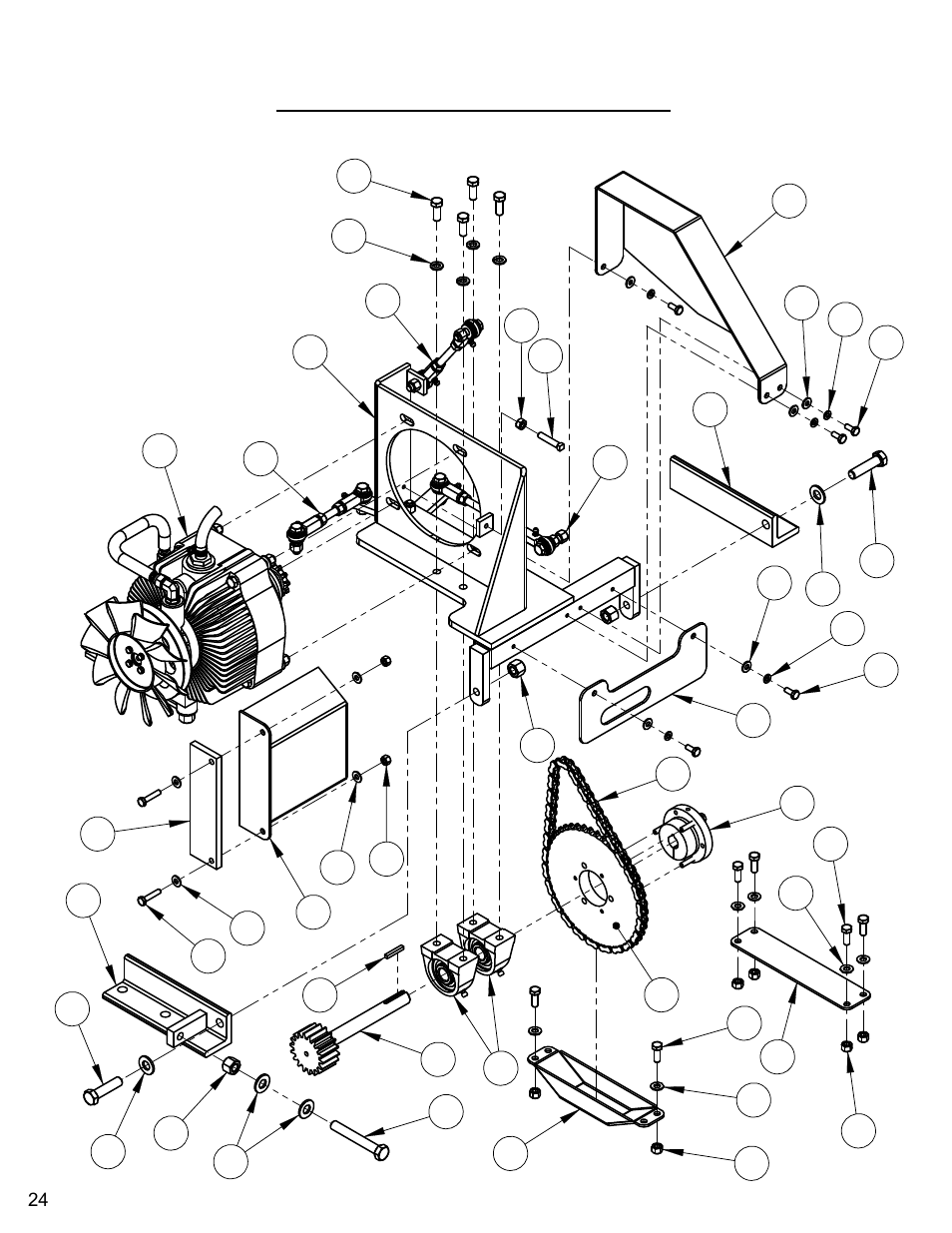 Rear drive assembly (eaton) | Diamond Products CC6540E User Manual | Page 24 / 76