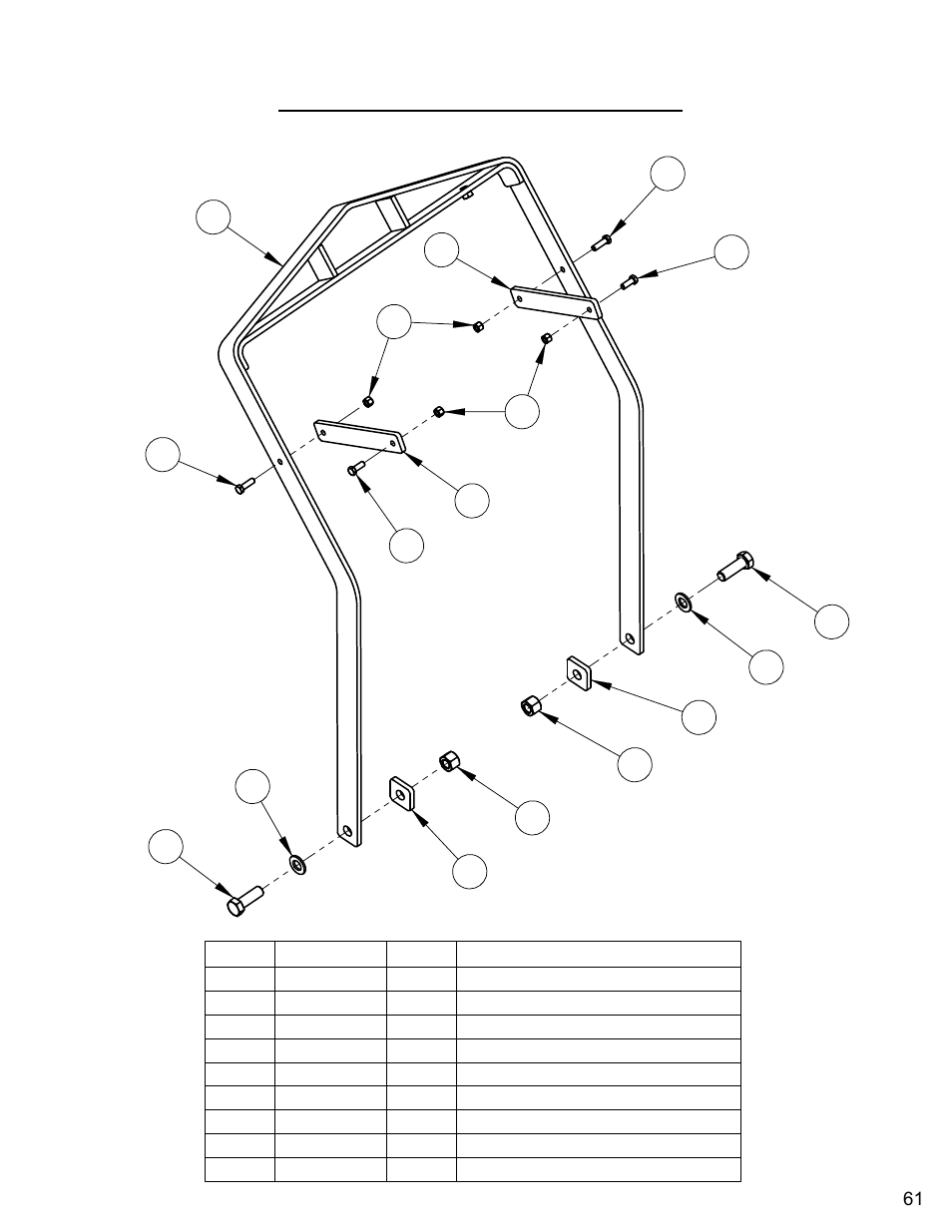 Optional frame lift assembly, For optional soft start unit) | Diamond Products CC6540E User Manual | Page 61 / 76
