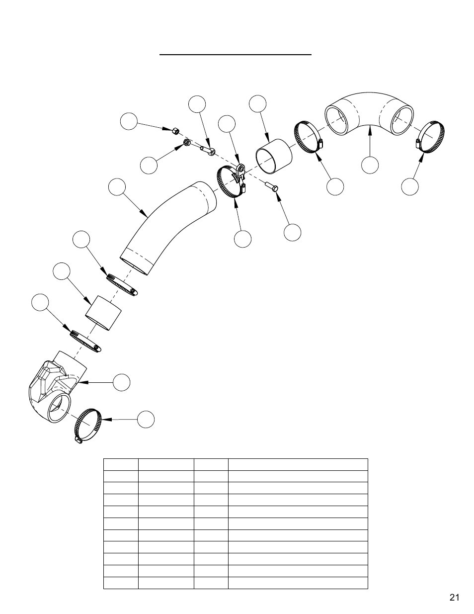 Air intake assembly | Diamond Products CC6550XLS-3 Speed User Manual | Page 21 / 72