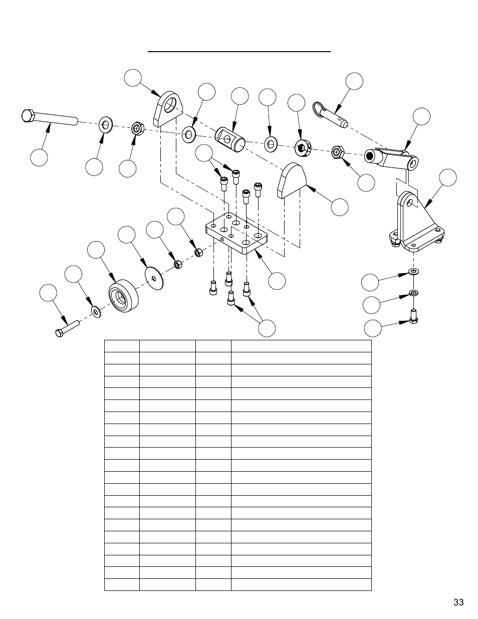 Belt tensioner assembly | Diamond Products CC6550XLS-3 Speed User Manual | Page 33 / 72