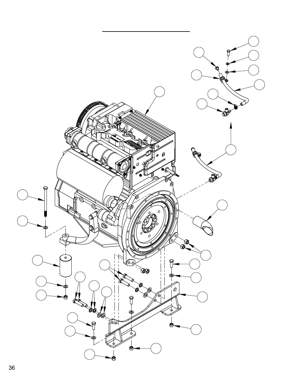Engine assembly | Diamond Products CC6550XLS-3 Speed User Manual | Page 36 / 72