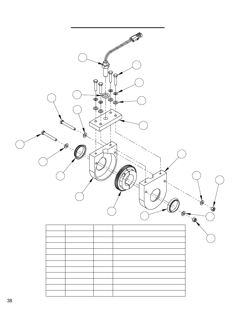 Shaft tach gear assembly | Diamond Products CC6560XLS User Manual | Page 38 / 88