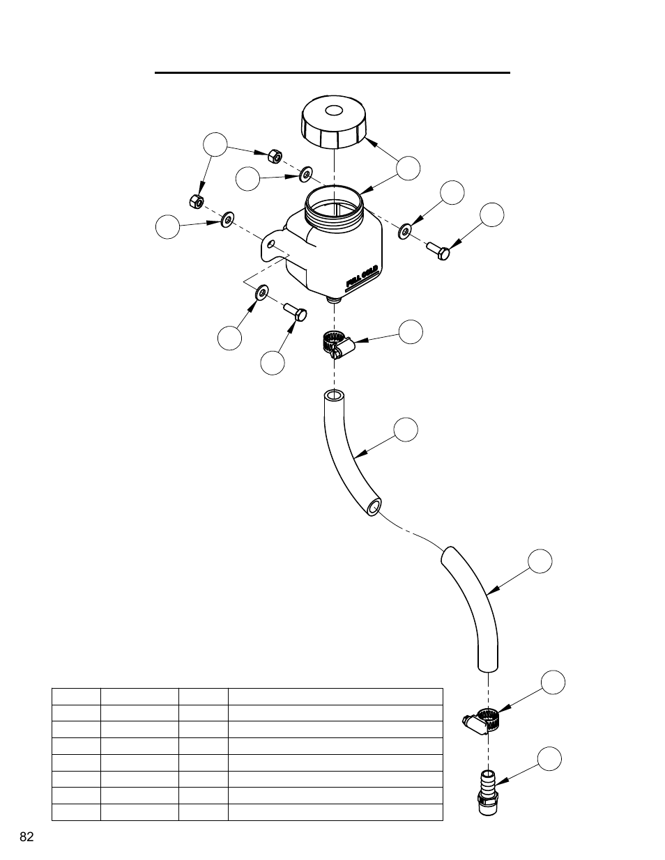 Optional oil expansion tank assembly | Diamond Products CC6560XLS User Manual | Page 82 / 88