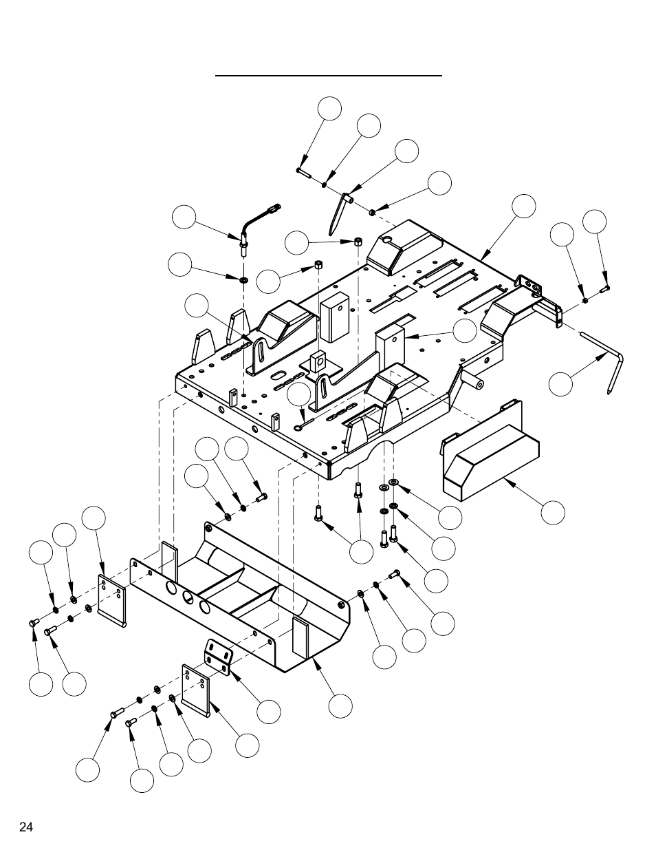 Frame base assembly | Diamond Products CC6560XLT User Manual | Page 24 / 76