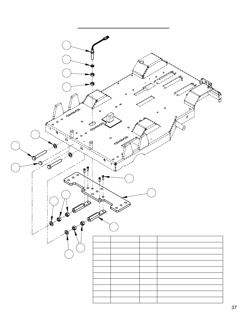 Belt tensioner assembly | Diamond Products CC6560XLT User Manual | Page 37 / 76