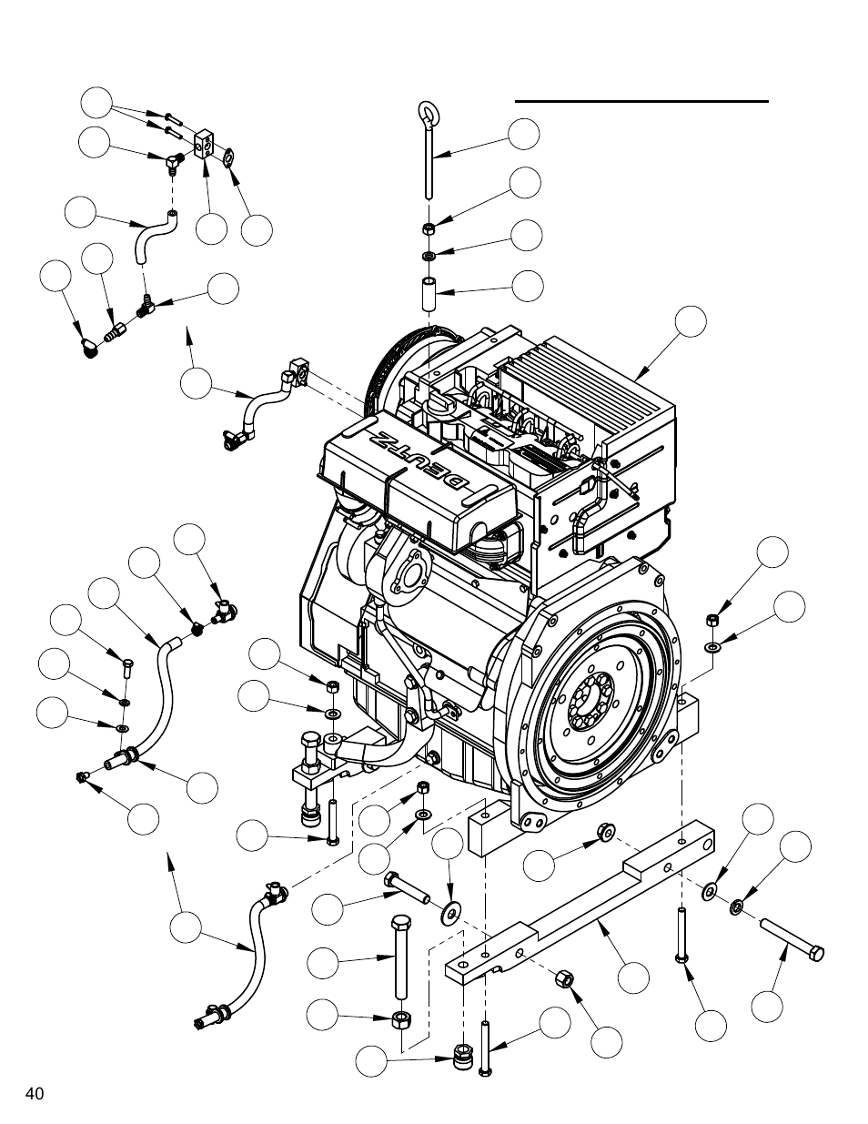 Engine assembly | Diamond Products CC6560XLT User Manual | Page 40 / 76