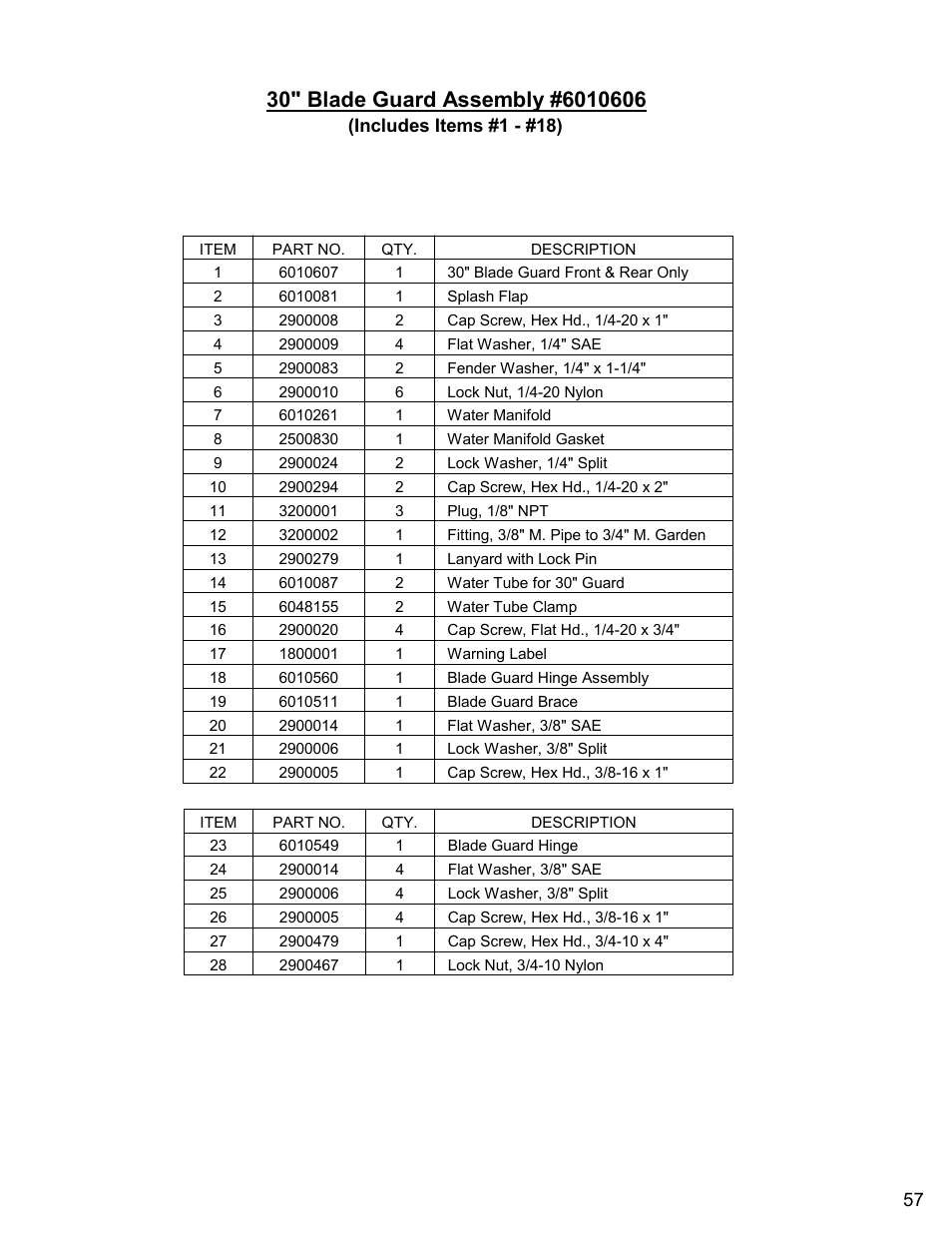 Diamond Products CC6560XLT User Manual | Page 57 / 76