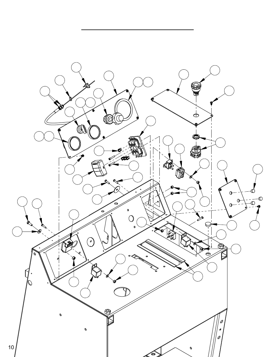 Instrument panel assembly | Diamond Products CC6566 User Manual | Page 10 / 84