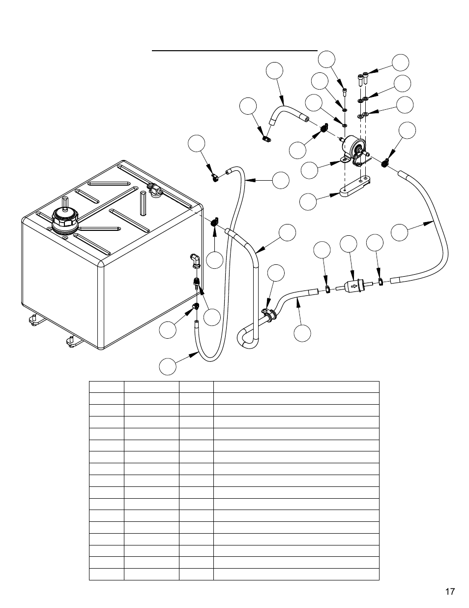 Fuel supply assembly | Diamond Products CC6566 User Manual | Page 17 / 84