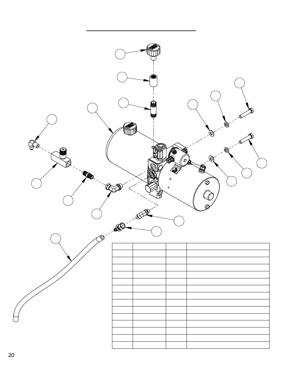 Hydraulic pump assembly | Diamond Products CC6566 User Manual | Page 20 / 84