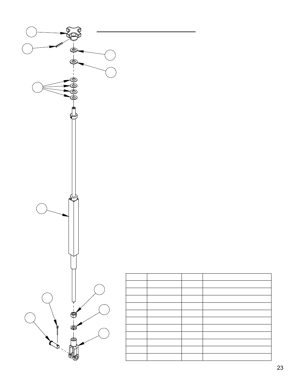 Depth stop assembly | Diamond Products CC6566 User Manual | Page 23 / 84