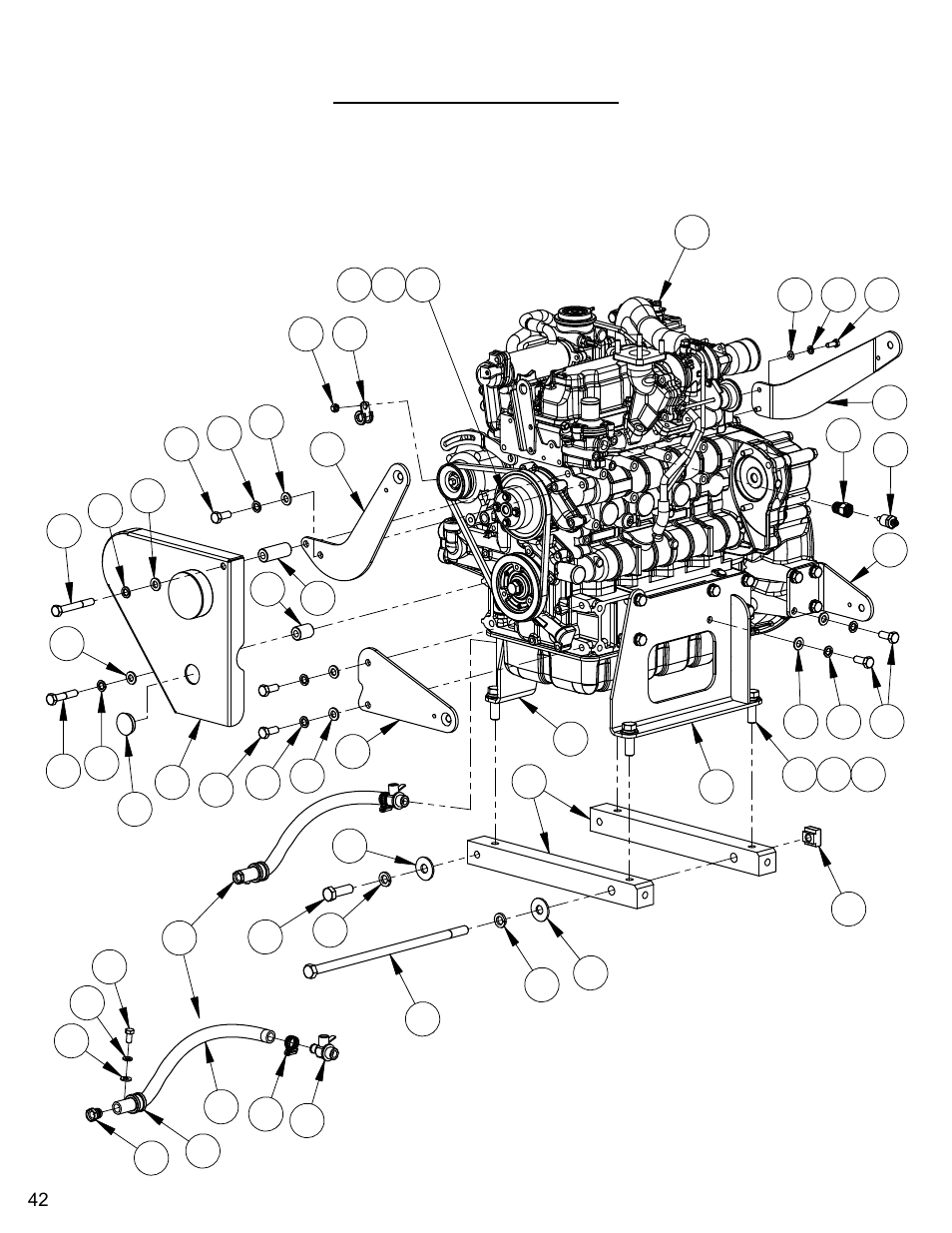 Engine assembly | Diamond Products CC6566 User Manual | Page 42 / 84