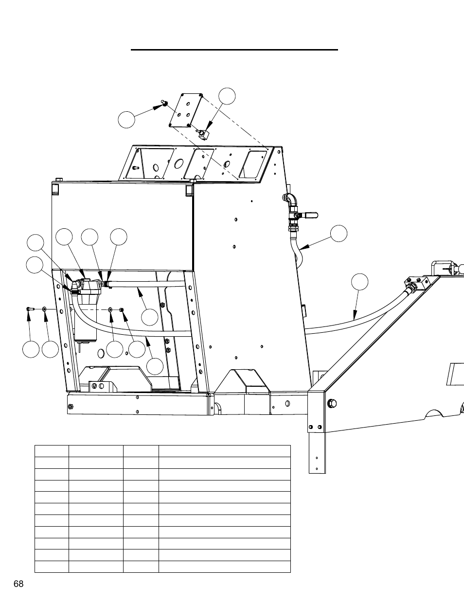 Optional water pump assembly | Diamond Products CC6566 User Manual | Page 68 / 84