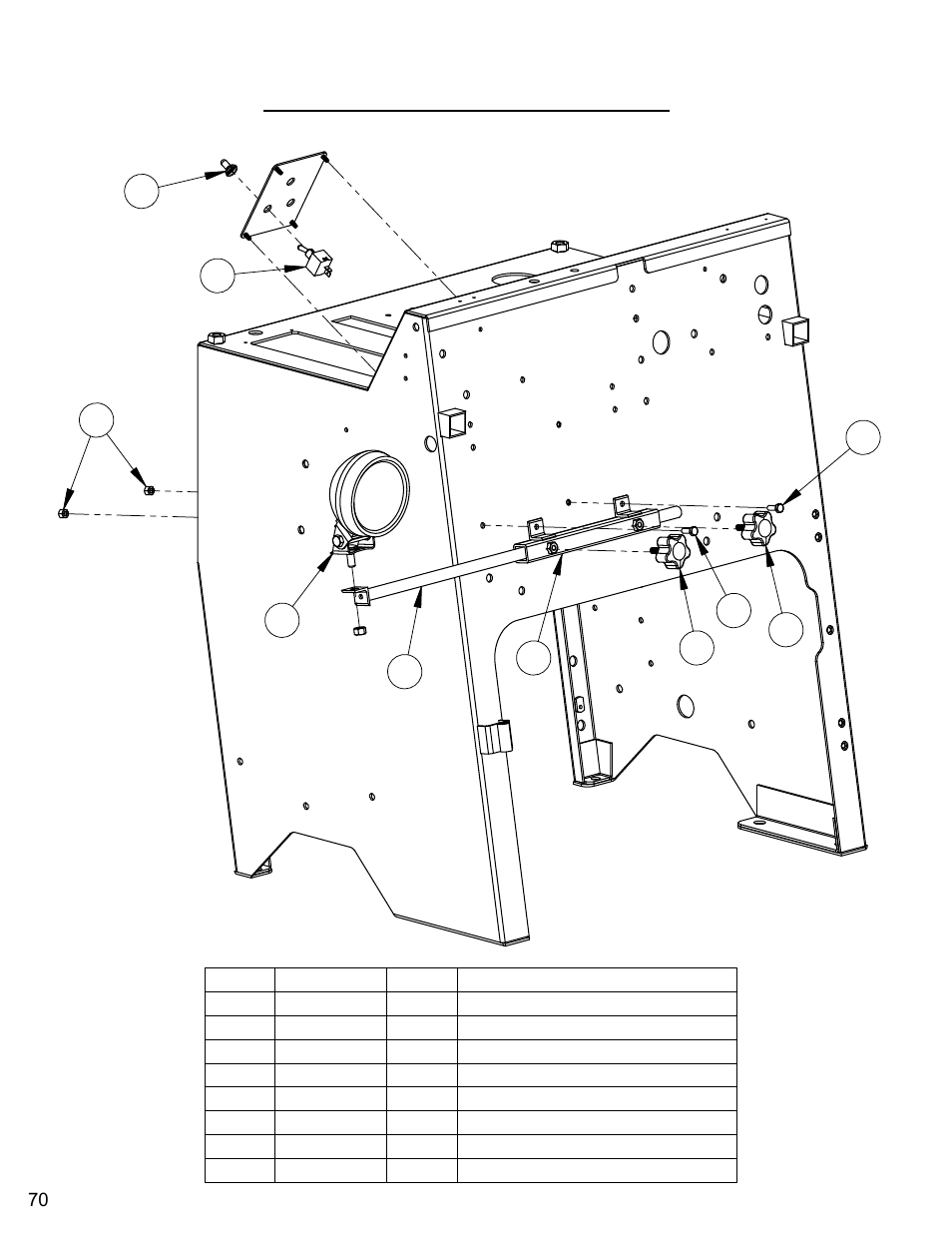 Optional spot light assembly | Diamond Products CC6566 User Manual | Page 70 / 84