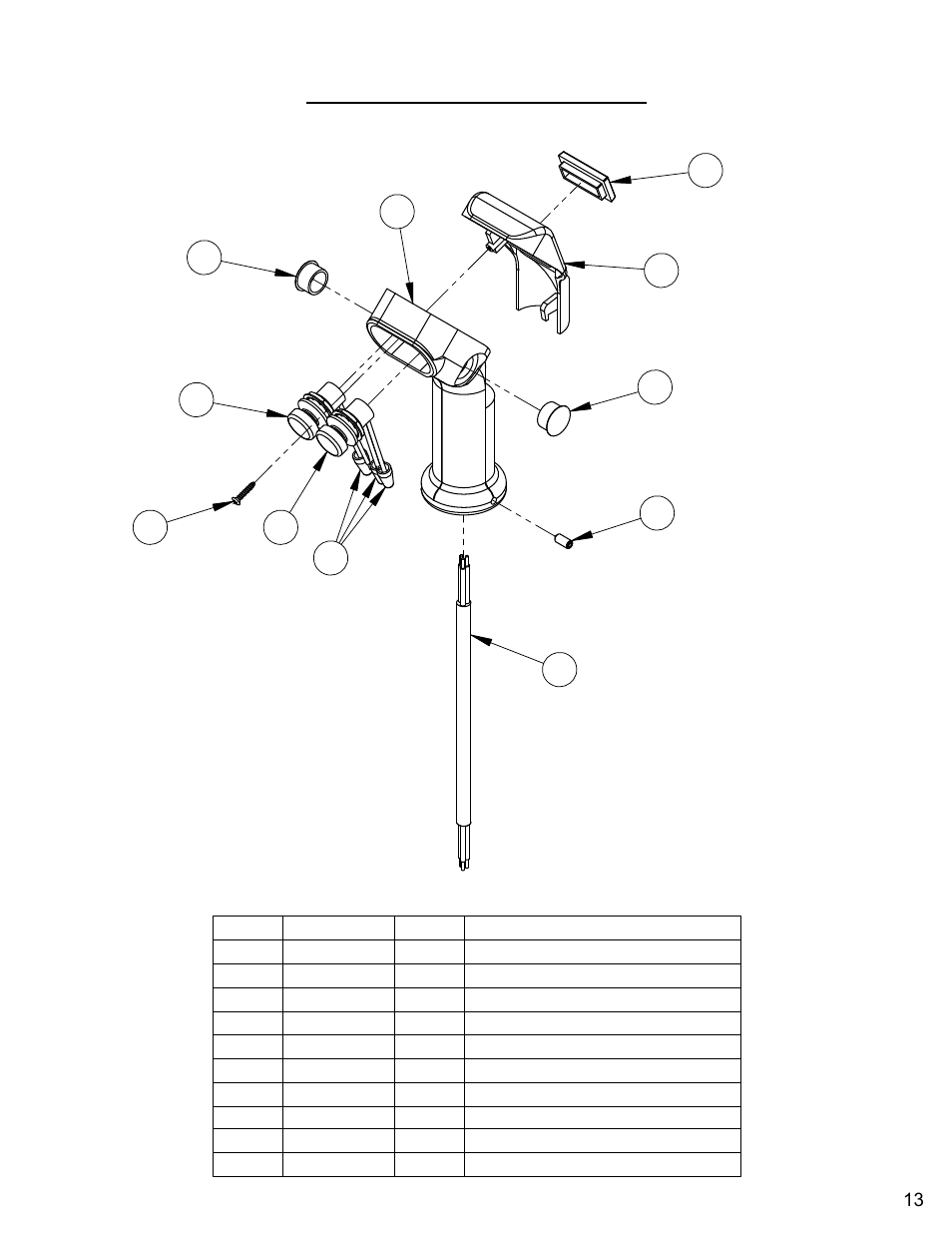 Control grip assembly | Diamond Products CC6566-3 speed User Manual | Page 13 / 80