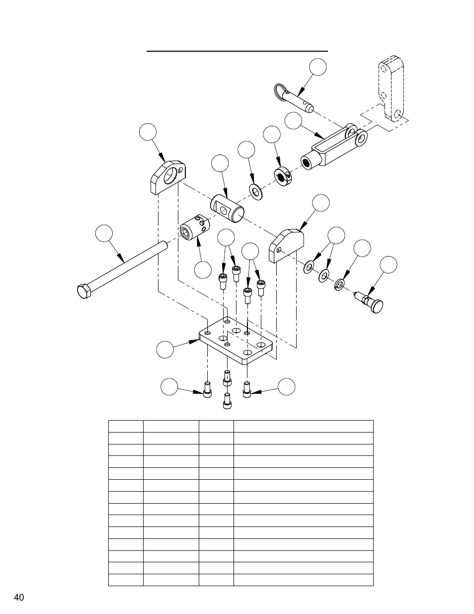 Belt tensioner assembly | Diamond Products CC6566-3 speed User Manual | Page 40 / 80