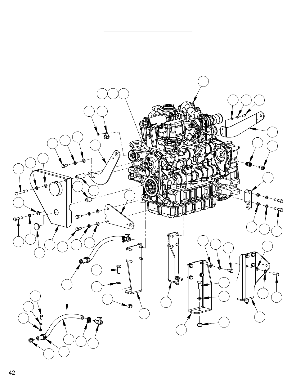 Engine assembly | Diamond Products CC6566-3 speed User Manual | Page 42 / 80