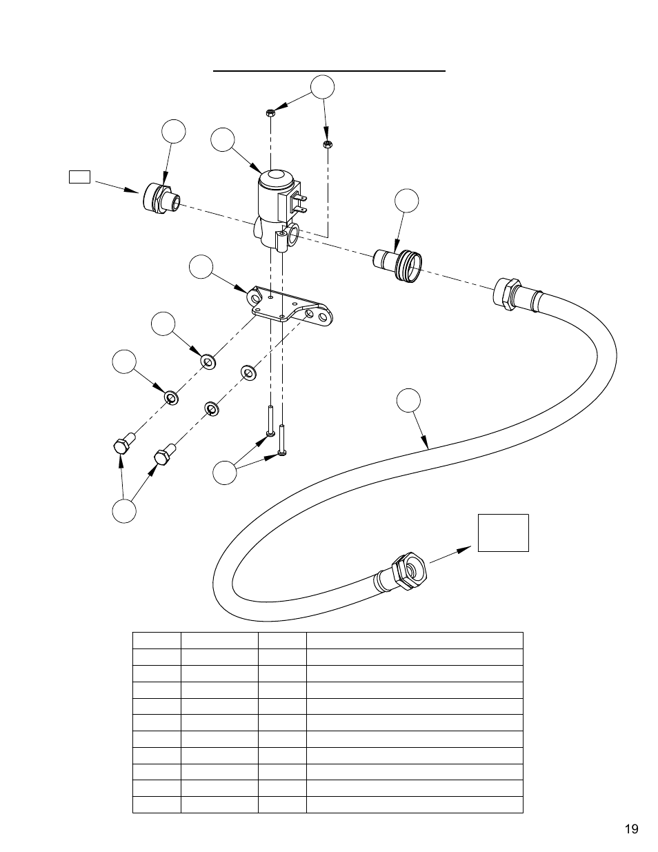 Water valve assembly | Diamond Products CC7070 User Manual | Page 19 / 88