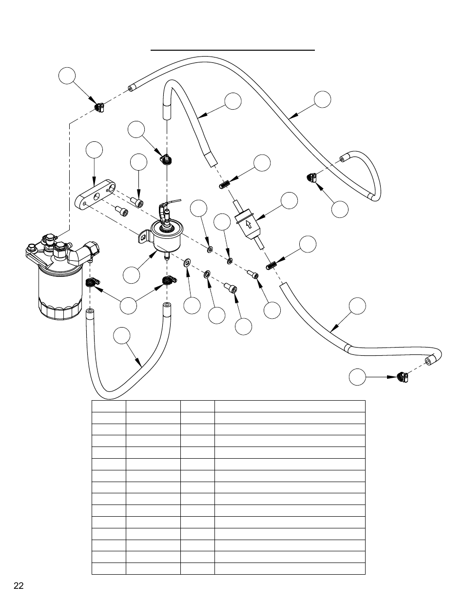 Fuel supply assembly | Diamond Products CC7070 User Manual | Page 22 / 88