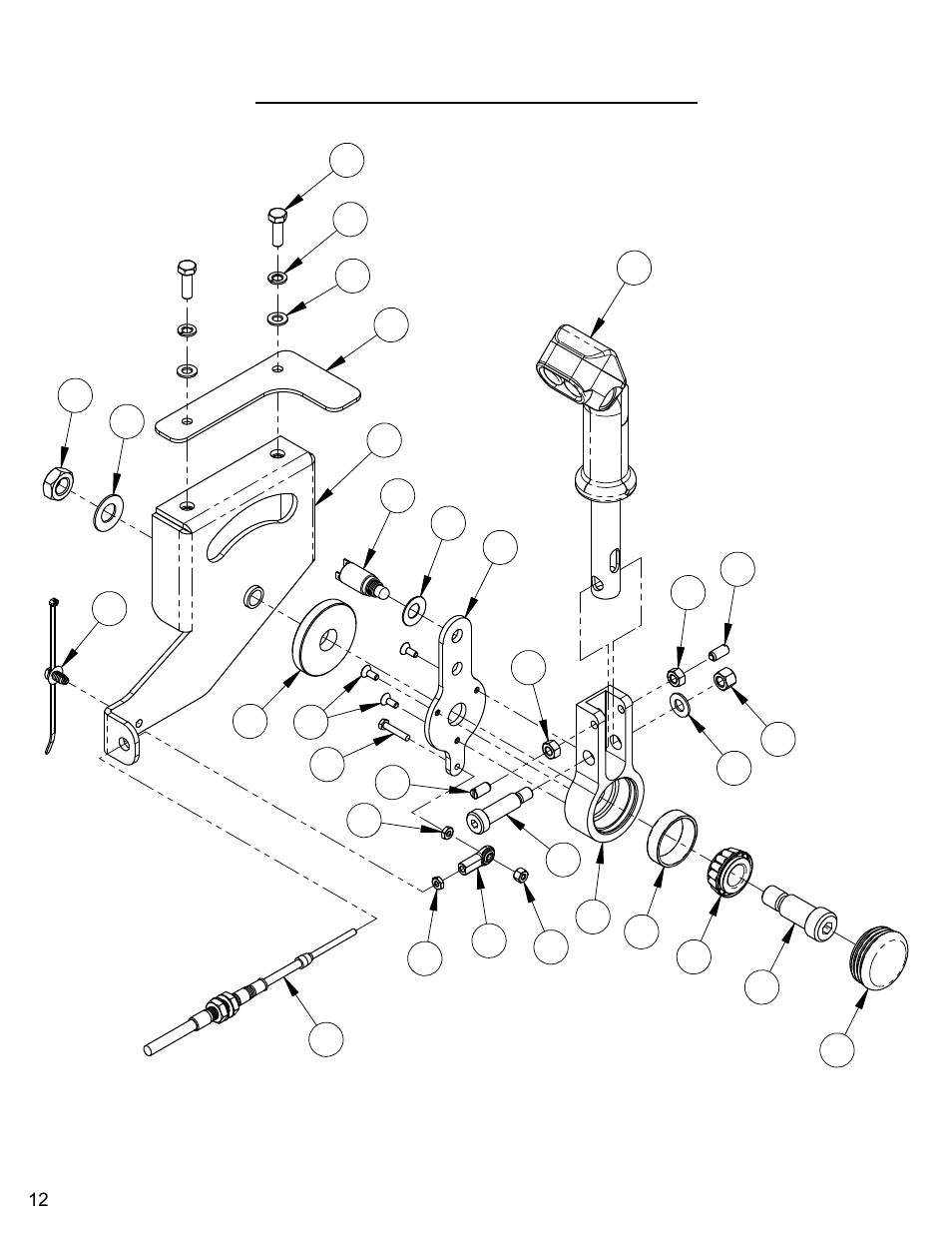 Speed control lever assembly | Diamond Products CC7074 User Manual | Page 12 / 92