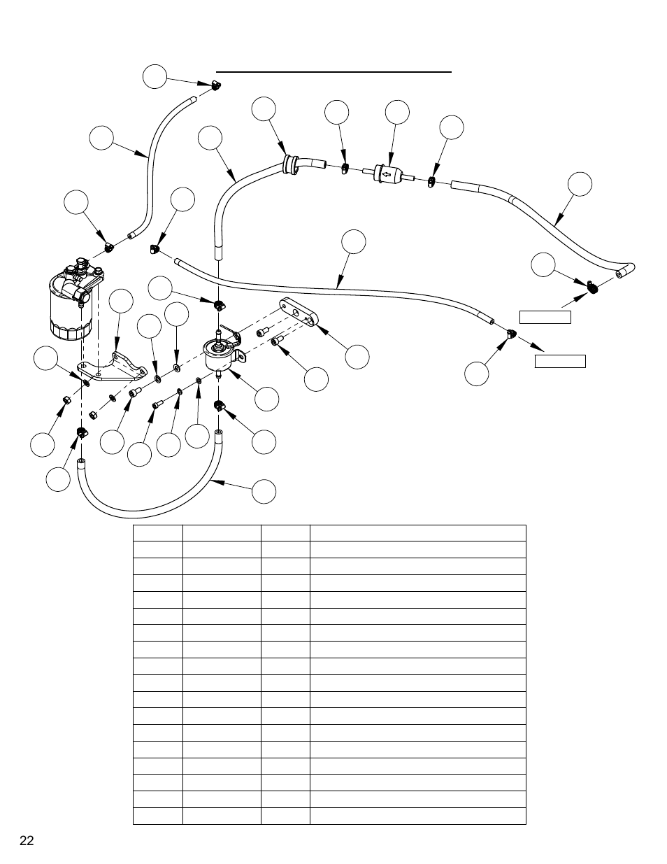 Fuel supply assembly | Diamond Products CC7074 User Manual | Page 22 / 92