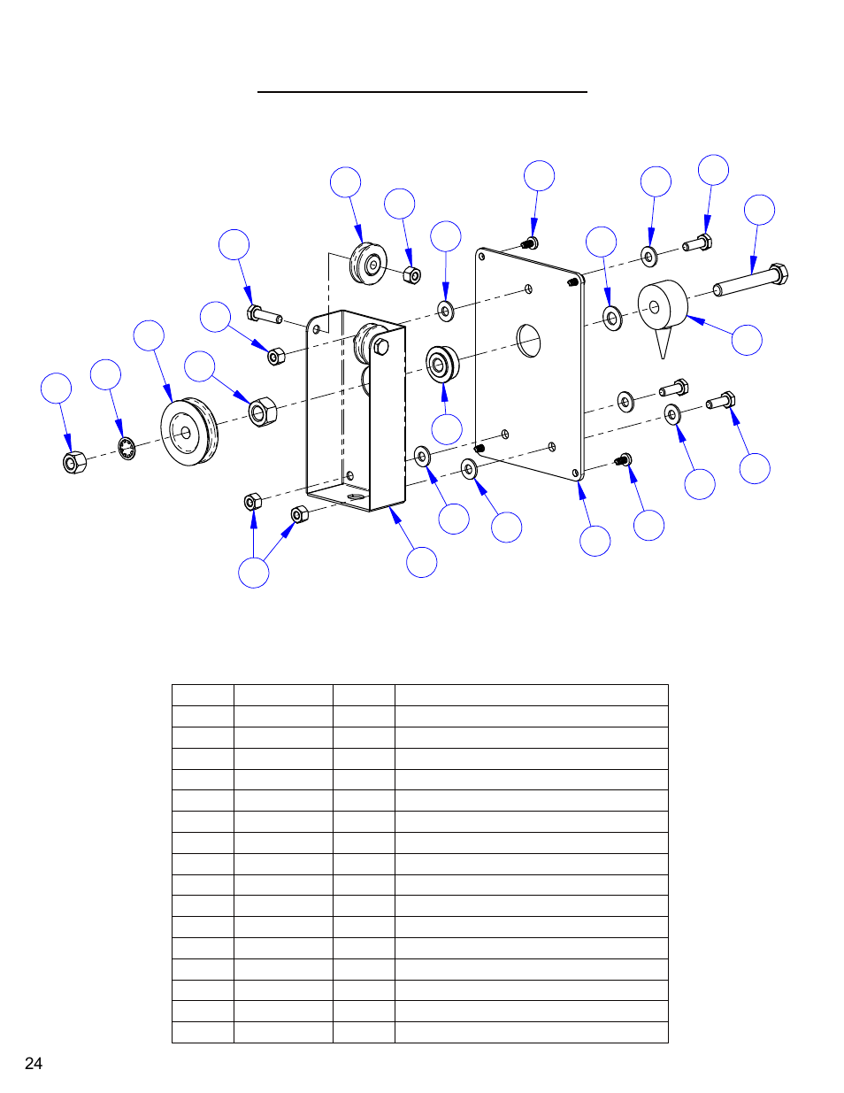 Depth indicator assembly | Diamond Products CC7074 User Manual | Page 24 / 92