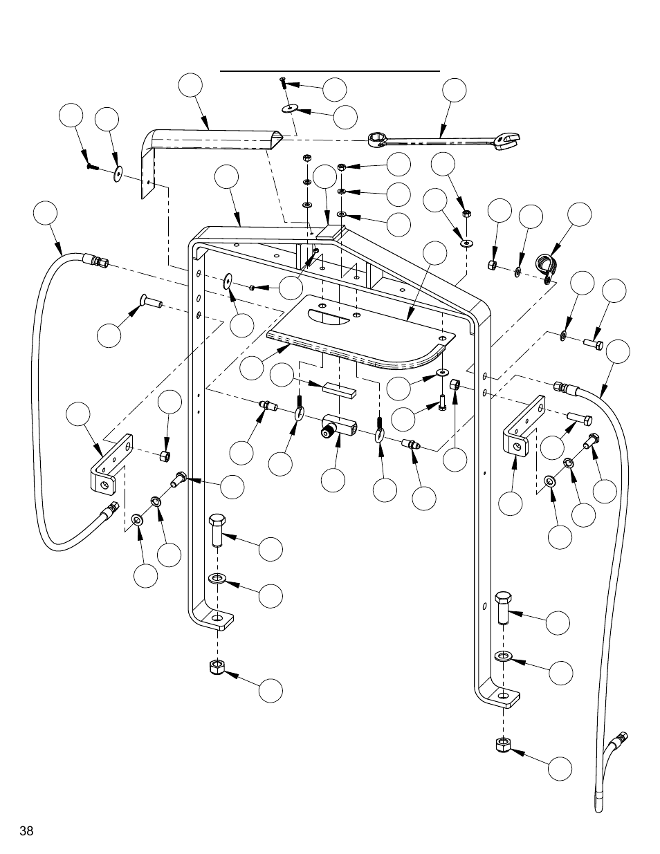 Frame lift assembly | Diamond Products CC7074 User Manual | Page 38 / 92