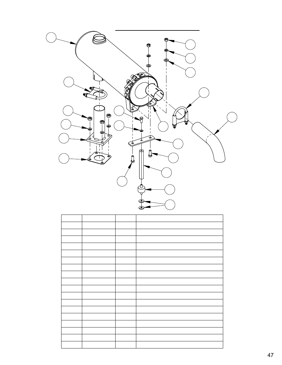 Muffler assembly | Diamond Products CC7074 User Manual | Page 47 / 92