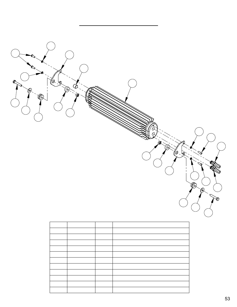 Oil cooler assembly | Diamond Products CC7074 User Manual | Page 53 / 92