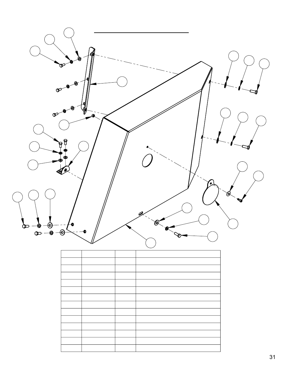 Belt guard assembly | Diamond Products CC7172 User Manual | Page 31 / 80