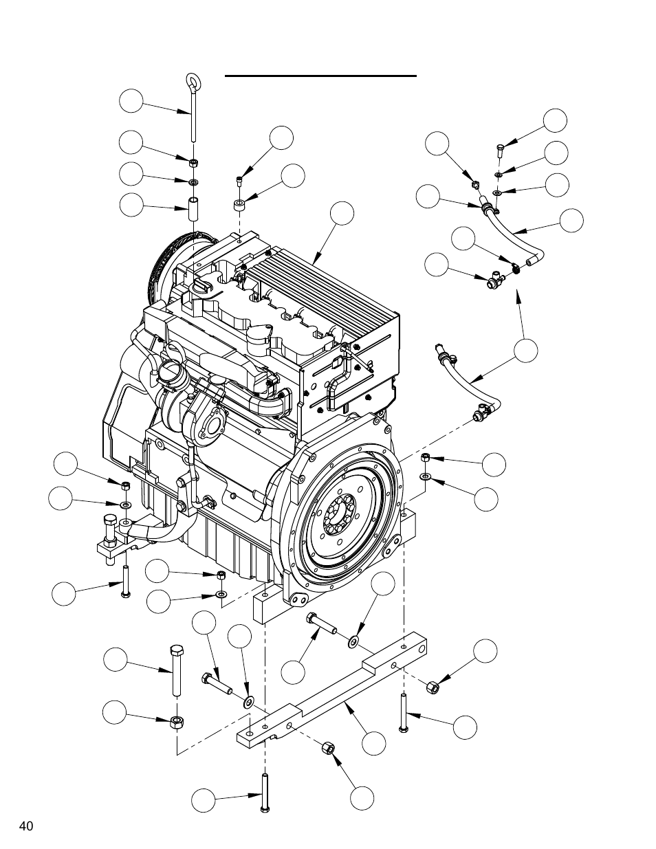 Engine assembly | Diamond Products CC7172 User Manual | Page 40 / 80