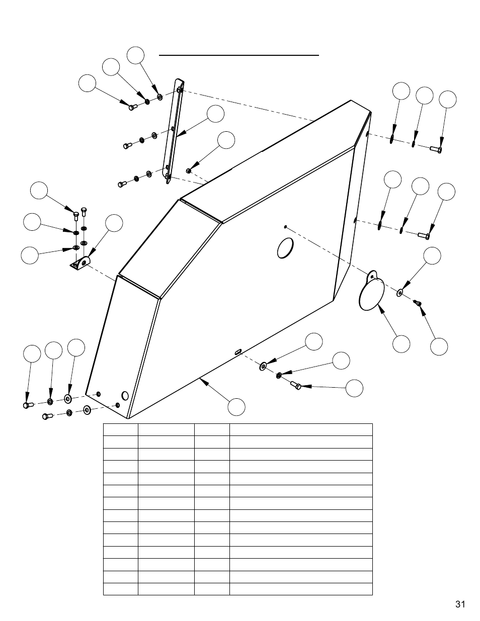 Belt guard assembly | Diamond Products CC7272 User Manual | Page 31 / 80