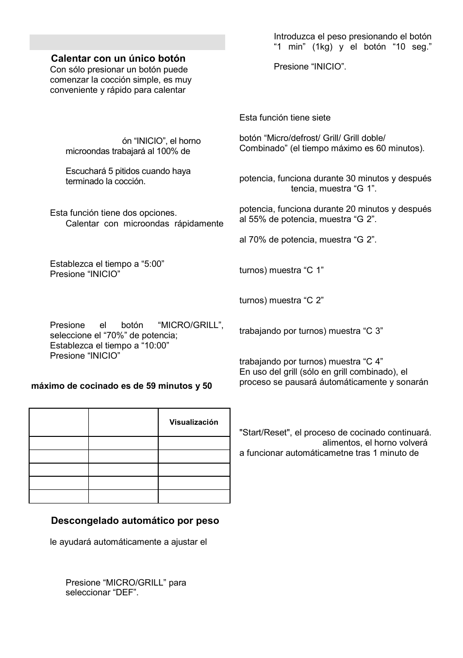 Instrucciones de uso | Gorenje GMO-25 Ora Ito User Manual | Page 166 / 169